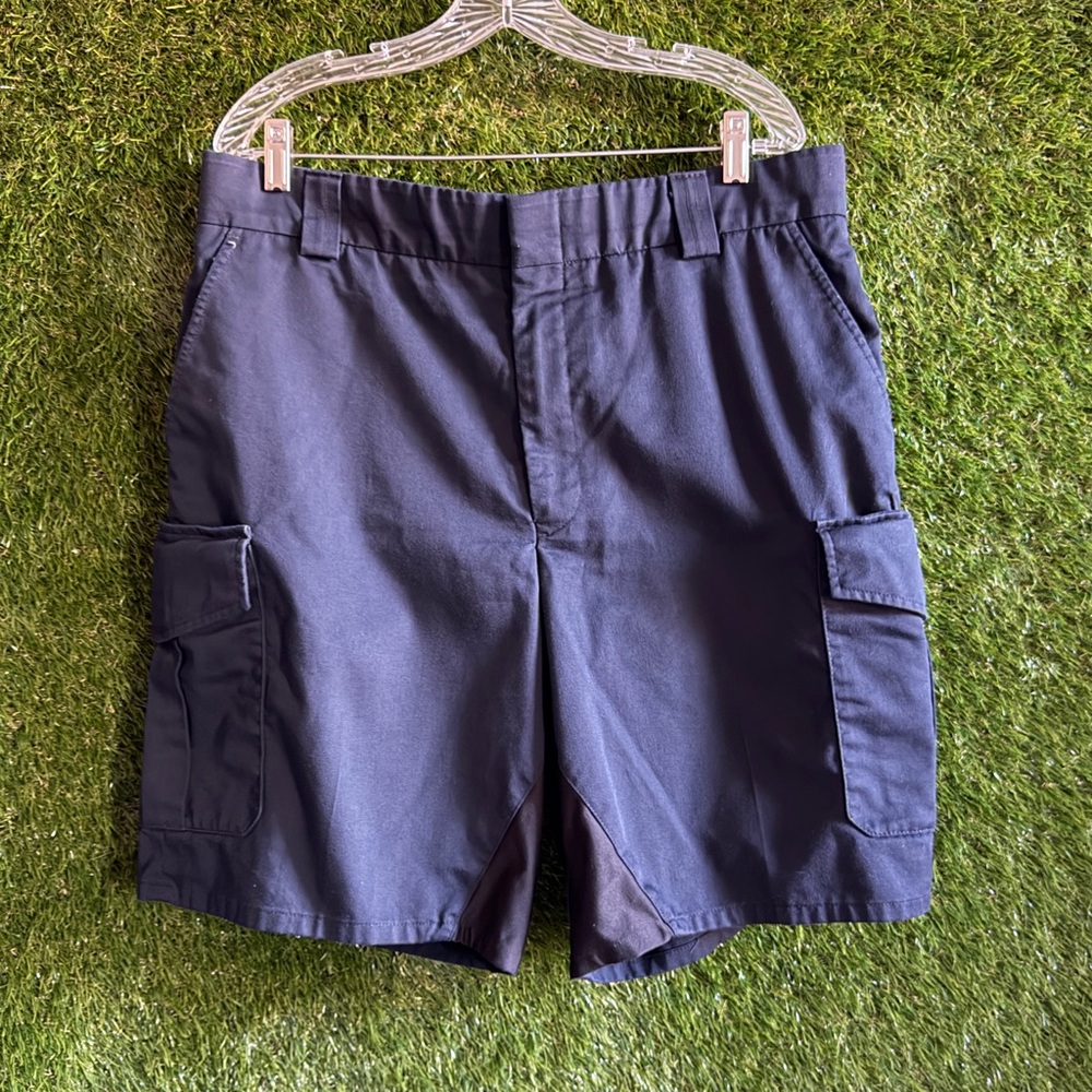 Blauer Side Pocket Cargo Shorts Stretch Waistband